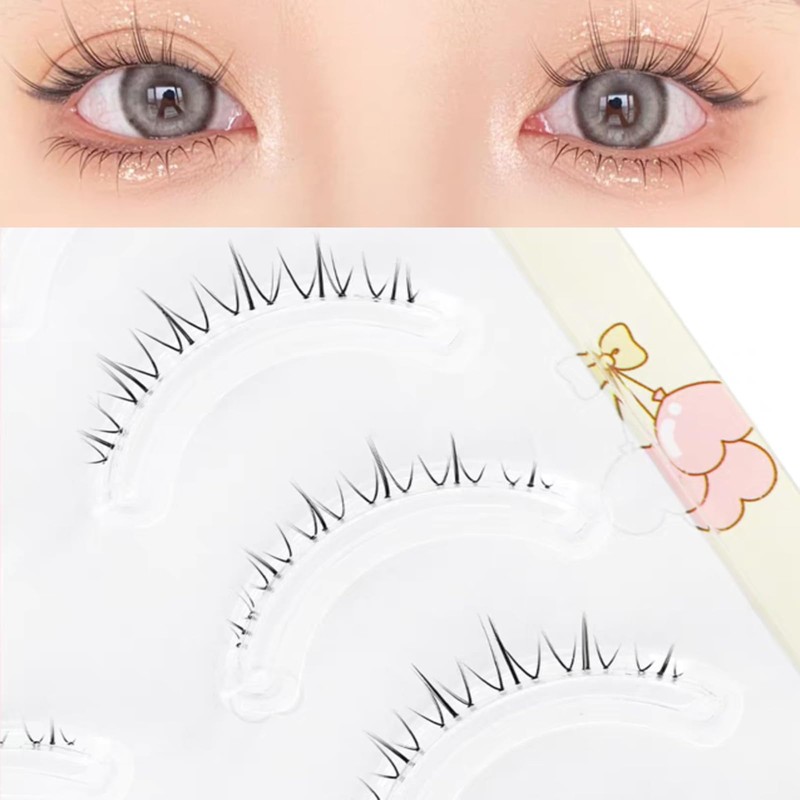 HAPVITAL False Eyelashes for Lower Eyelashes, Natural False Eyelashes, Handmade