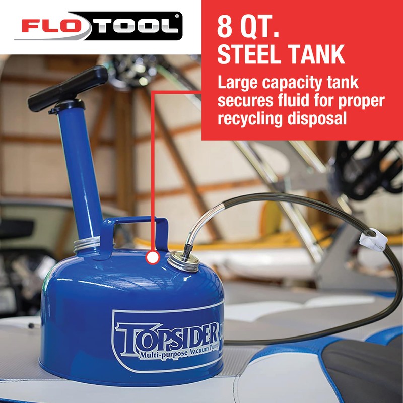 Airpower America FloTool 5060TSMI Topsider Extractor Multi-Purpose Vacuum Oil Change