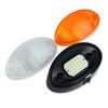 2 LED RV Exterior Porch Utility Light Oval 12v 300