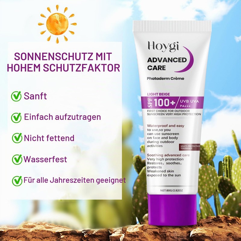 Sun Cream SPF 100.80 g Sun Cream for Face and