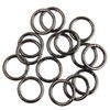 JWBIZ 12pcs Trigger Spring O Rings Round Carabiner Clip Snap