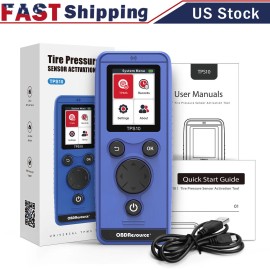 OBDResource TPMS Reset Tool Tire Pressure Monitor System Sensor Activation Relearn Tool USA