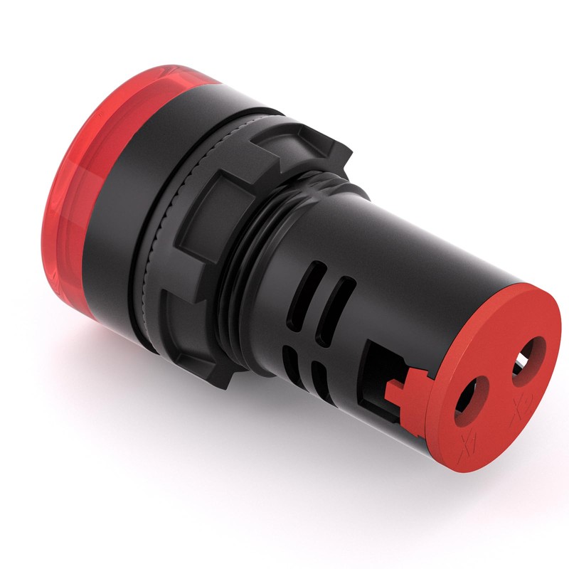 GASHER 24V 20mA Energy Saving Indicator Light Mounting Hole Size