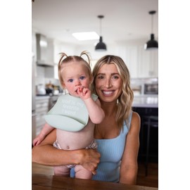 Denver James Silicone Feeding Bibs | Dishwasher Safe. Waterproof. Adjustable.