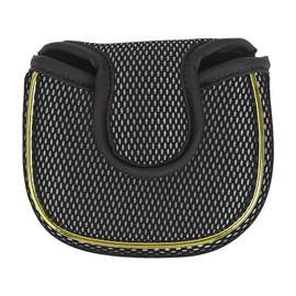 Andux Gold Putter Cover Golf Putter Head Covers Square MT/TG27 Black