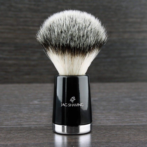 Synthetic Badger Look Like Hair Shaving Brush for Men. Easy
