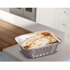 M P 25 x Aluminium Foil Containers with lids (No1)