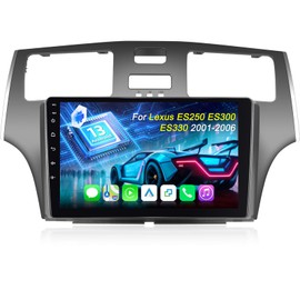 NHOPEEW [2+64G] for Lexus ES300 ES330 ES250 2001-2006 Android Car Radio with Wireless Carplay and Android Auto - 9 Inch Touch Screen Car Stereo - DSP/WiFi/GPS/SWC/Bluetooth + AHD Backup Camera