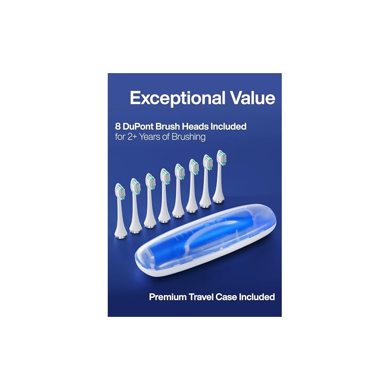 Aquasonic Vibe Series - Cepillo de dientes ultra blanqueador -