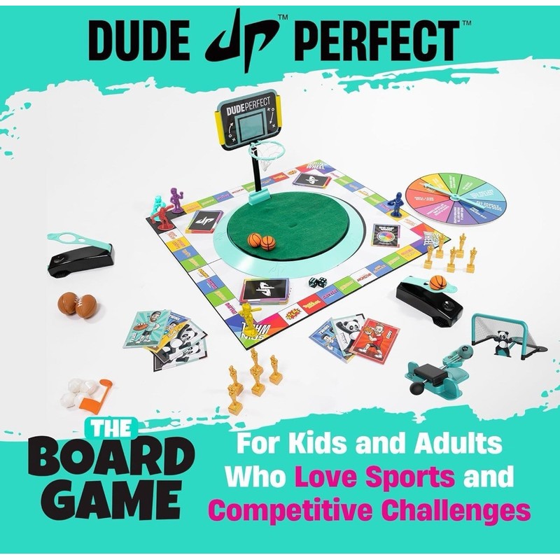 Dude Perfect Board Game Night: Skills & Action For All