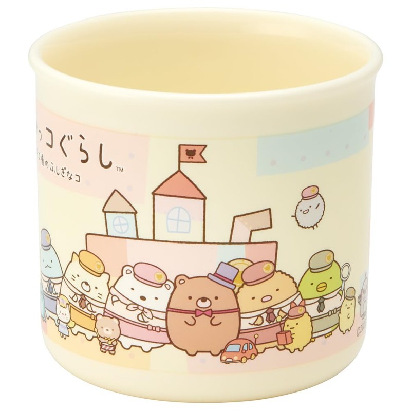Skater Bento Plastic Cup 200ml Children's Antibacterial Dishwasher Safe Made