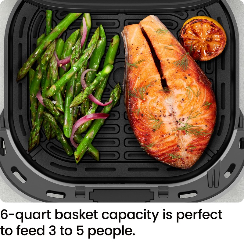 Chefman Air Fryer – 6 QT Compact Airfryer for Quick