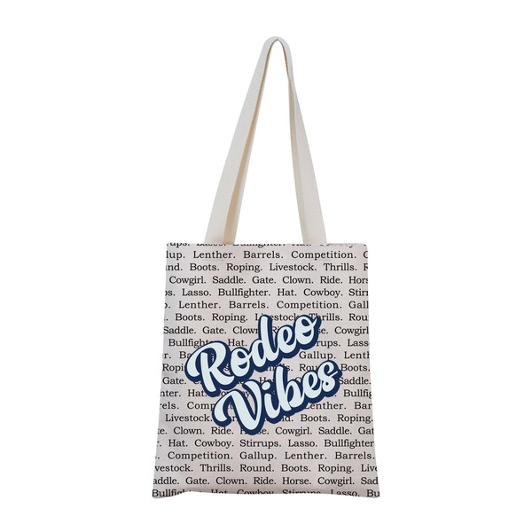 Rodeo V Tote Bag Rodeo Rider Gift Rodeo Lover Gift