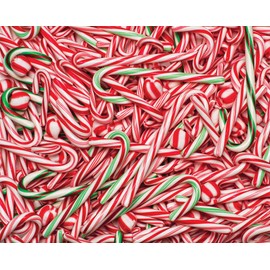 Vermont Christmas Company Candy Canes Jigsaw Puzzle