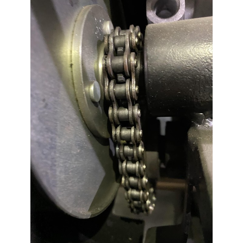 QYMOTO Upgraded KT196 O-Ring Drive Shaft Chain Go Kart Chain