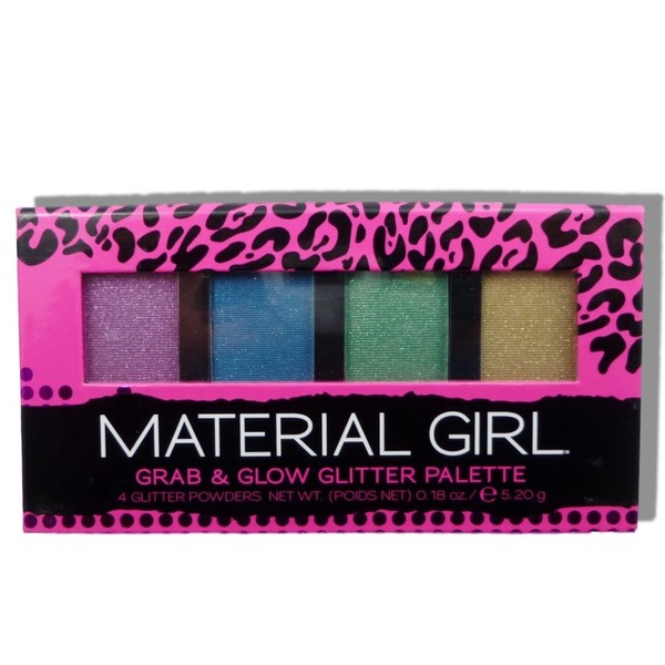 Material Girl Eye Shadow Glitter Palette; Grab & Glow