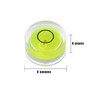 5pcs Round Bubble Level Mini Spirit Level Bullseye Level Measurement