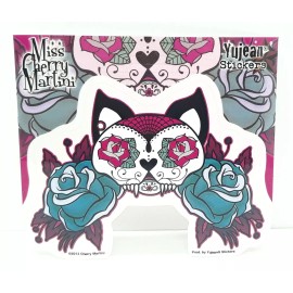 Sugar Kitty By Cherry Martini Peel & Stick Sticker Yujean
