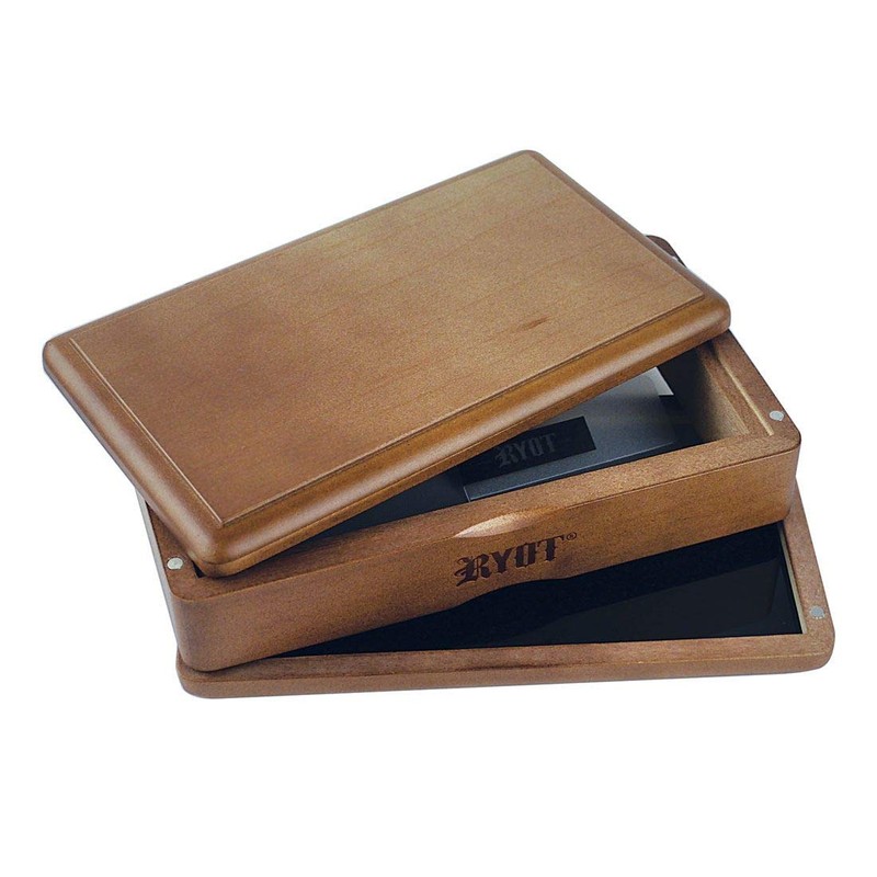 RYOT 4x7” Solid Top Box in Walnut| Premium Wooden Box