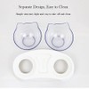 Double Dog Cat Bowls Anti Vomiting, Elevated Cat Food Water