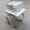 Ulyris Pole Mounting Brackets, Security Camera, Housing Bracket, Stainless Steel