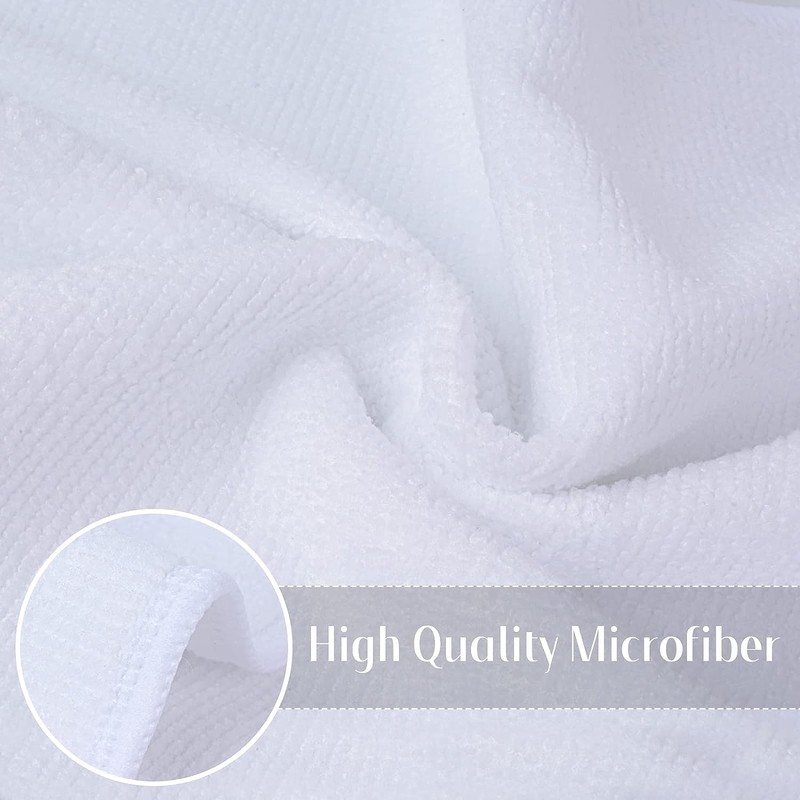Sinland Microfiber Cleaning Cloths Dish Cloth Absorbent Kitchen Lintless Cleaning