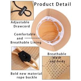 Firuilo Women's Outdoor Bucket Hat Waterproof Sun UPF 50+ Bucket Hats Packable Hats for Mountain Climbing Fishing Green, Green, One Size