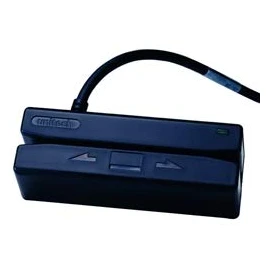 Unitec Japan MS242-GUCB00-SG MS242 Magnetic Card Reader, 3-Track, Black, USB