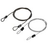 TOP-VIGOR Security Steel Cable 2.5mm x 1m Coated Security Wire