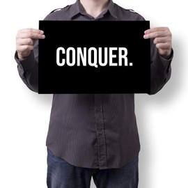 Damdekoli Hustle Conquer Poster, 11x17 Inches, Set