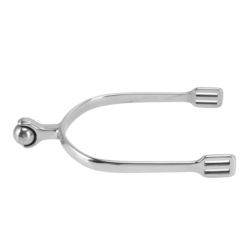 1 Pair Horse Spurs Stainless Steel Western Cowboy Equestrian Boot