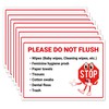 8 pack “Please Do Not Flush - Wipes, Feminine Hygiene