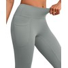 AegisChic Flare Yoga Pants with Pockets for Women Wide Leg