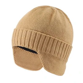 Home Prefer - Gorro de invierno para hombre con orejeras, Caqui, Large
