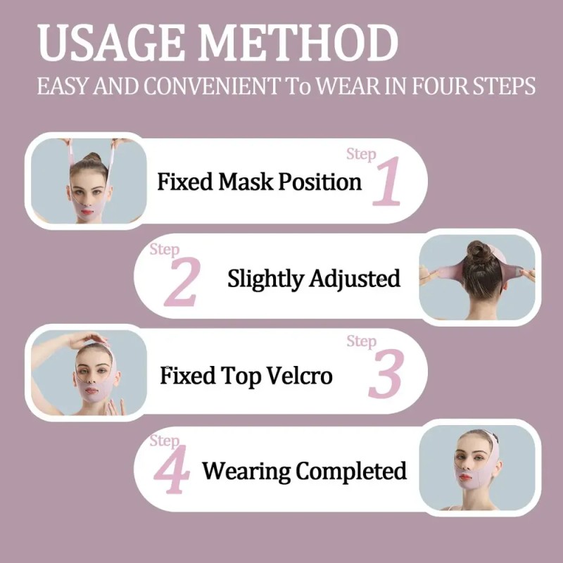 Za61 Mascarilla Facial Lifting, Facial Cinta Hk6p