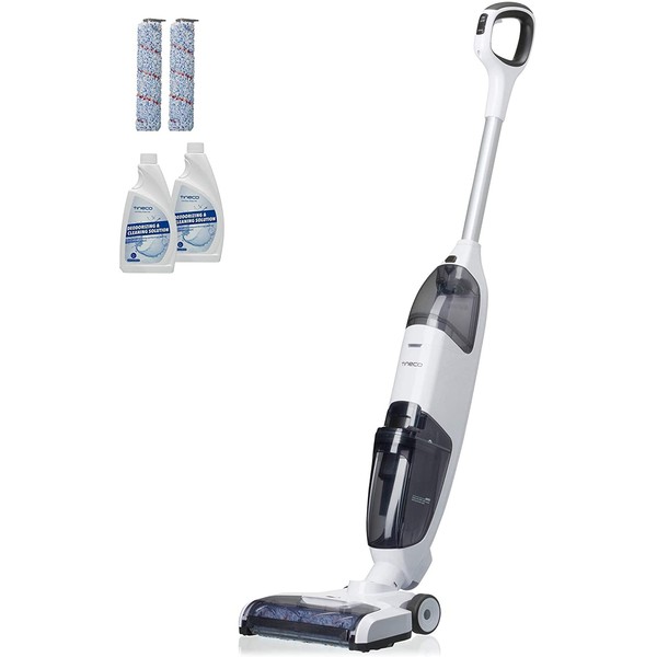 Tineco iFloor Complete Cordless Wet Dry Vacuum Hardwood Floor Cleaner for Multi-Surface Cleaning , Great for Sticky Messes and Pet Hair