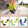 Viiotu 3 Pairs Toe Socks For Women Men,Coolmax Five Finger