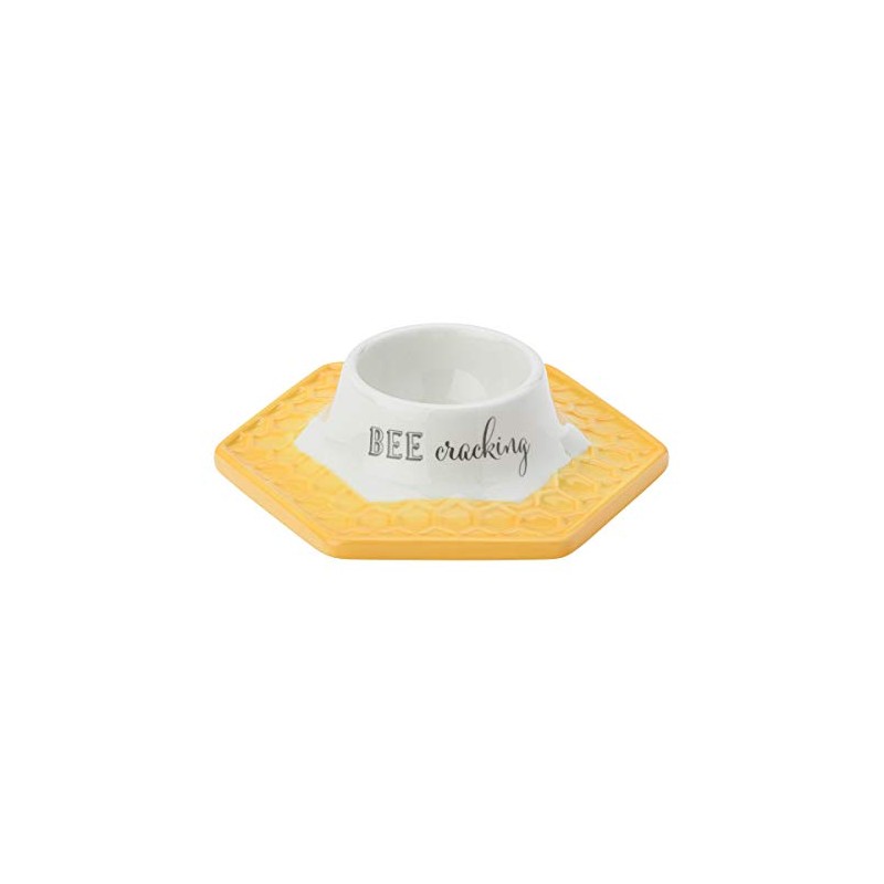 English Tableware Company Bee Happy Egg Cup Saucer Plate Serveware