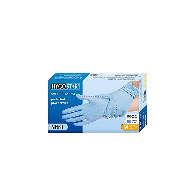 HYGOSTAR - Franz Mensch Safe Premium 27001 Nitrile Gloves XL