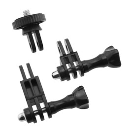 EMSea Gripper Action Camera Adapter Compatible with Dango Design Gripper Mount Two Prong Adapter with Thumb Screw Accessories for Motorcycles Bicycles Snowboards Black