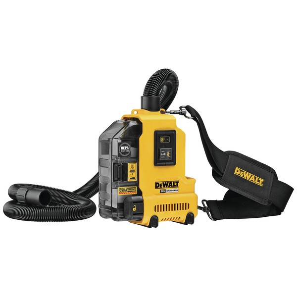 DEWALT 20V MAX* Dust Extractor, Brushless, Universal, Tool Only (DWH161B)