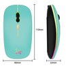 TQQ Wireless Mouse (Sky Blue)