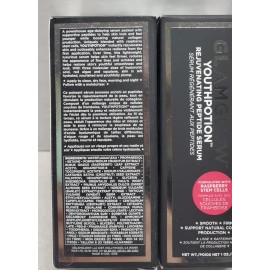 GLAMGLOW 2 Pack! New GLAMGLOW Youth Potion Rejuvenating Peptide Serum 1oz 30ml