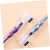 NOLITOY 9-in-1 Double Head Eyebrow Brush Eyelash Comb Spiral Design