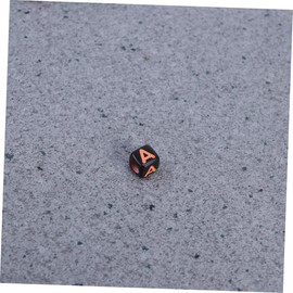 Operitacx Pack of 600 Necklaces Bracelets with Beads DIY A-Z Charms A Necklace Arm Sling Cube Letter Beads Cube Beads for Jewellery Making Bracelet Collar