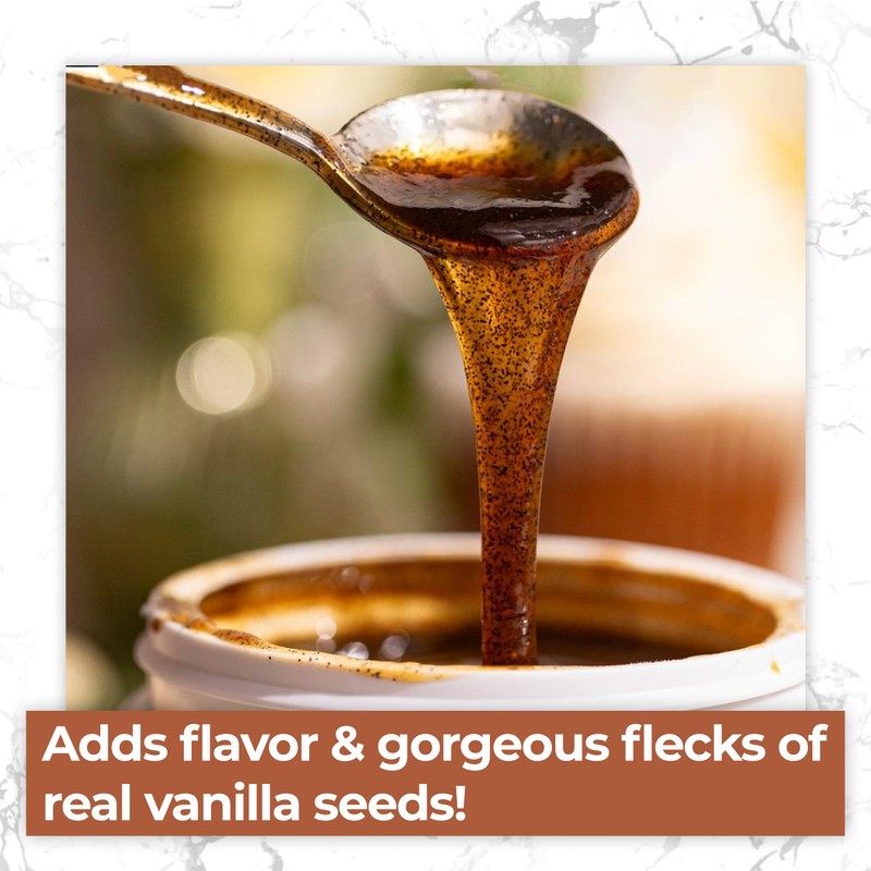 LorAnn Organic Pure Madagascar Vanilla Bean Paste 2oz (60ml) -