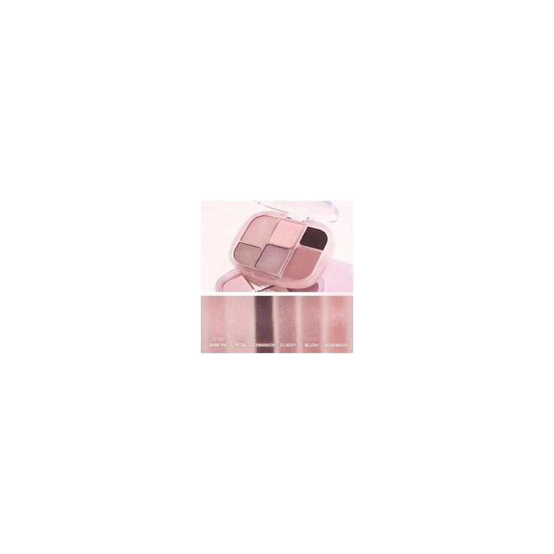 WAKEMAKE Soft Sheer Multi Palette& Brush Special Set 2items [Limited],
