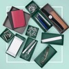 yamapac SHIKI® Shallow Drawer Organization Trays (Green x Taupe, Set