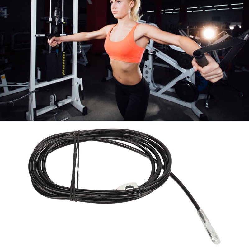 Fitness Pulley Cable 5mm Thick Heavy Duty Pulley System Replacement