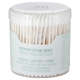 The Face Shop Daily Beauty Tools Premium Cotton Swab, Mixed Colors, 1 Piece / 더페이스샵 데일리 뷰티툴즈 프리미엄 면봉, 혼합색상, 1개